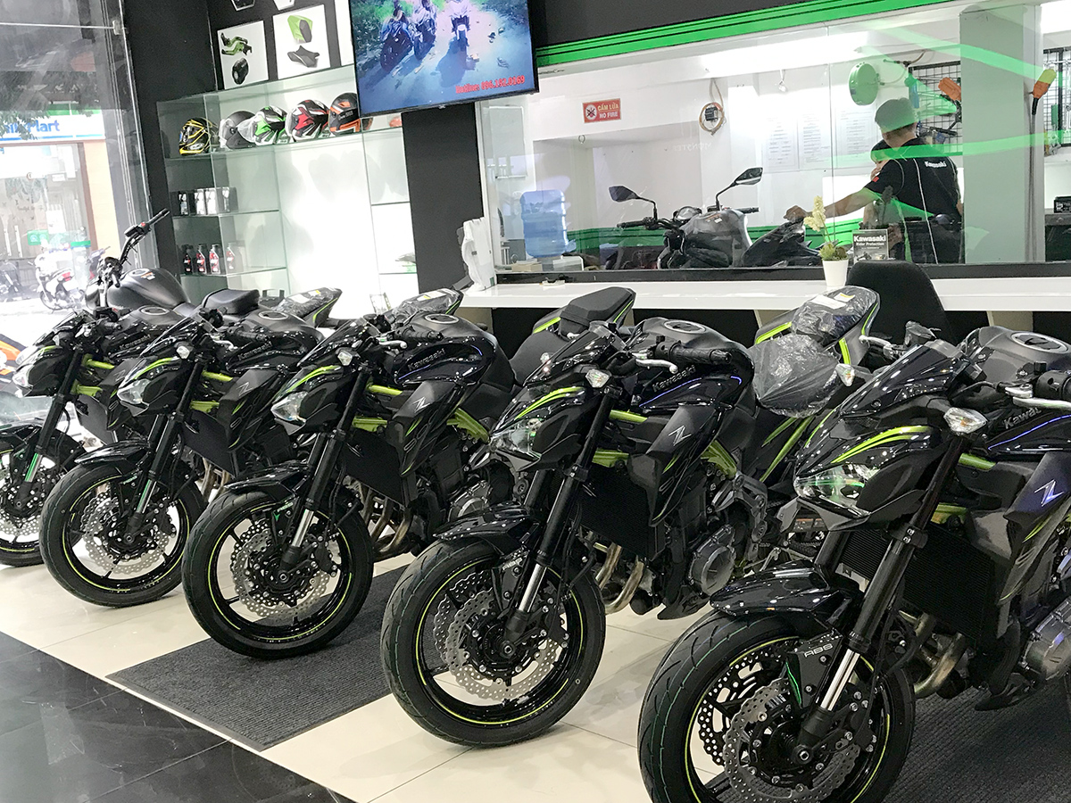 Showroom kawasaki Motorrock